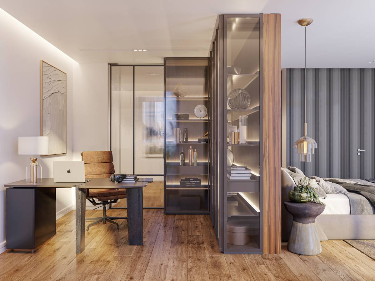 Apartament 15 – przykładowa propozycja wykończenia apartamentu, firma KODO/ Fot. Materiały prasowe