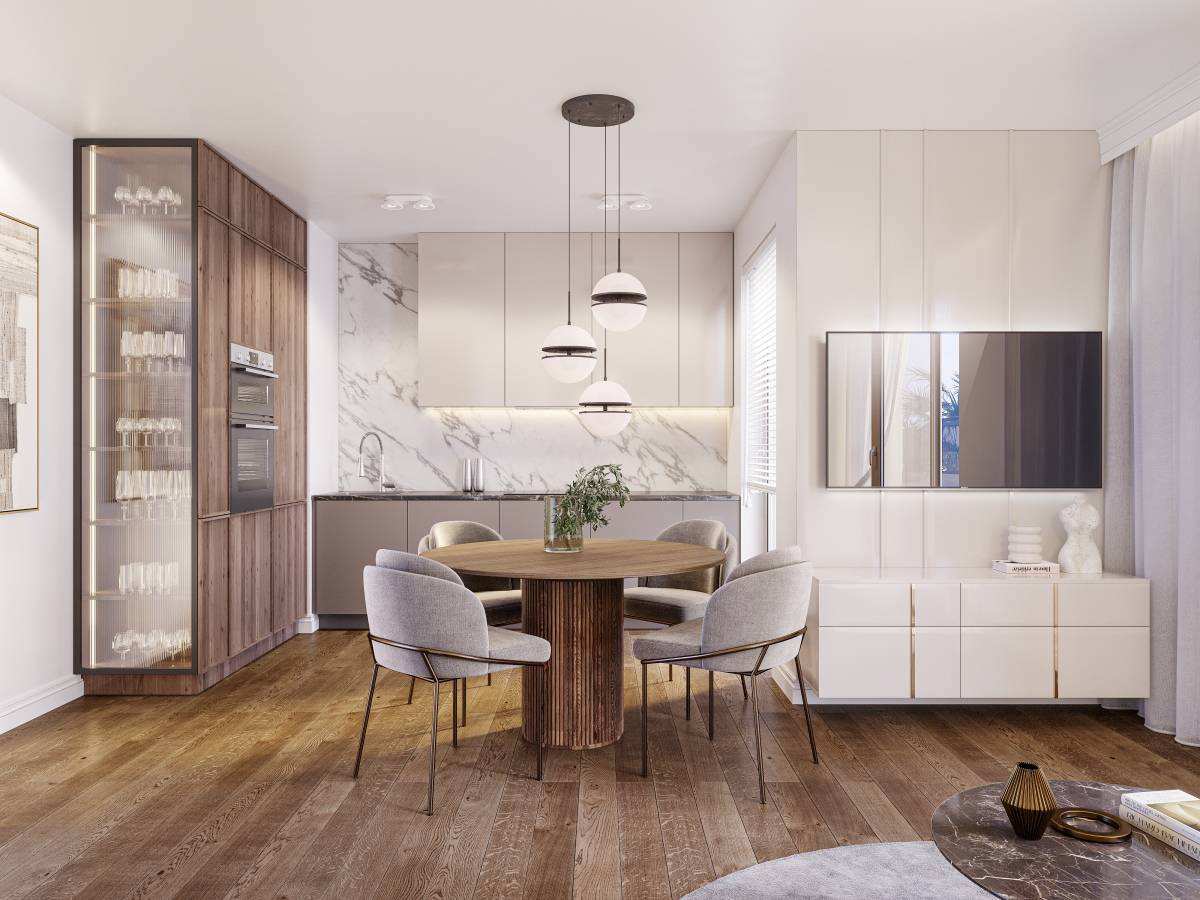 Apartament 39 – przykładowa propozycja wykończenia apartamentu, firma KODO/ Fot. Materiały prasowe