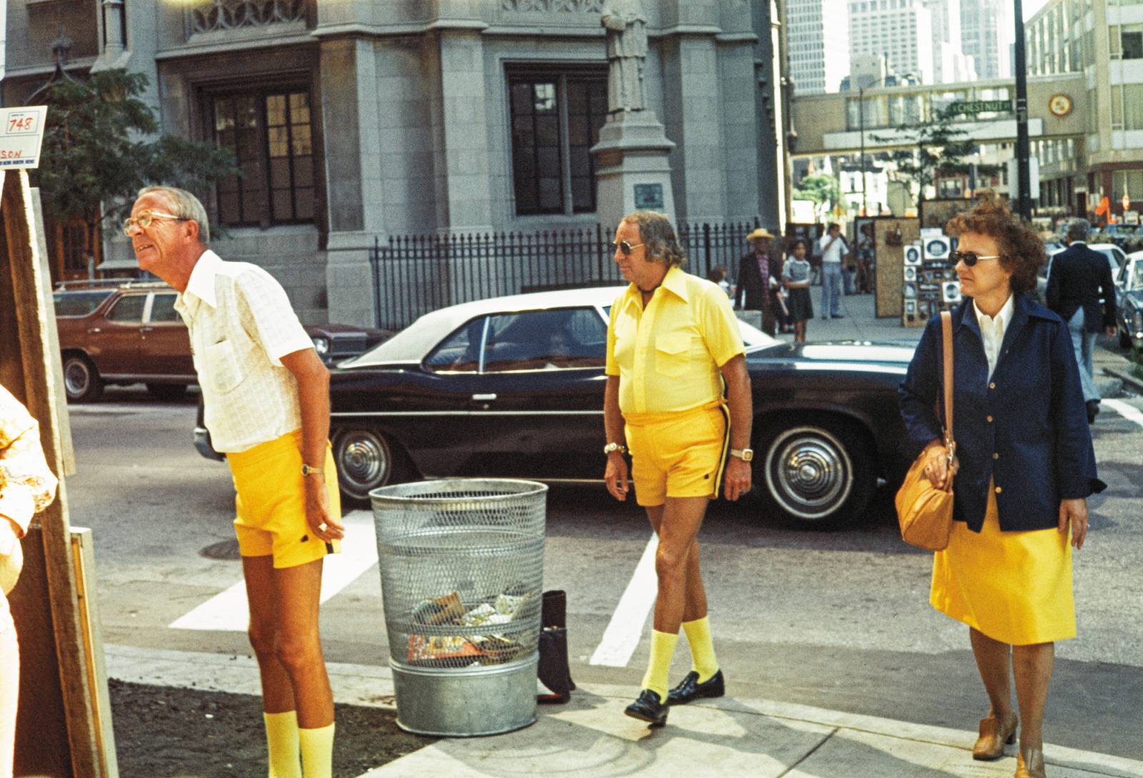 Żółta gorączka, Chicago, 1975. (Fot. Vivian Maier)
