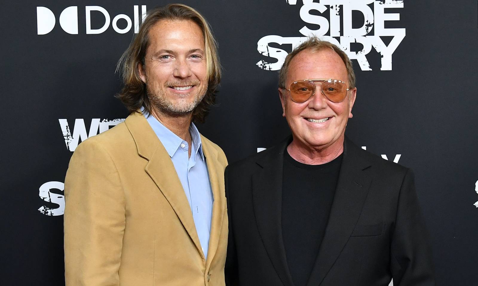 Projektant Michael Kors z mężem, Lancem LePerem