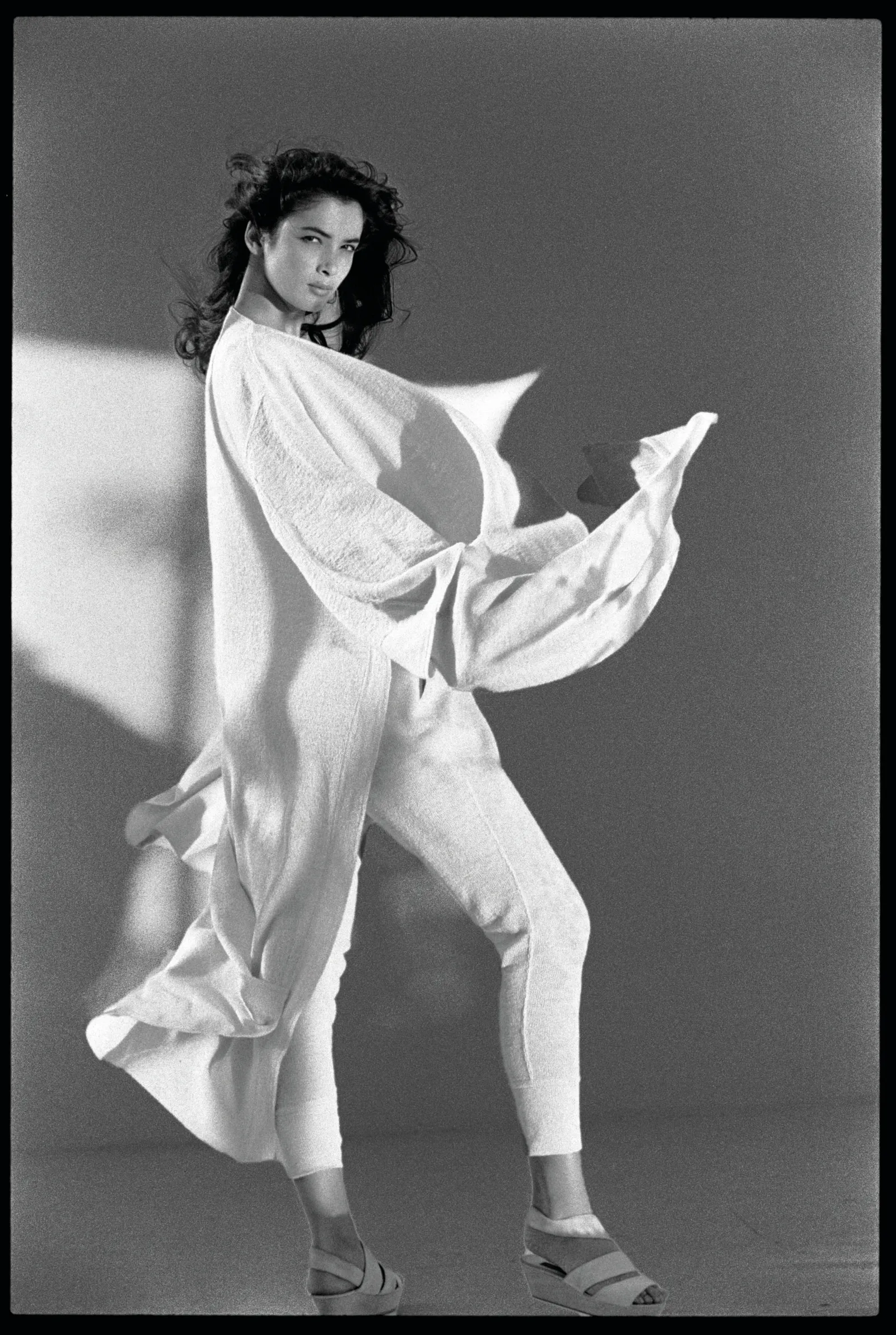Linda Spierings, Paryż, 1983 (Fot. Arthur Elgort)