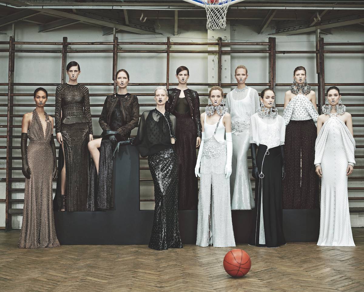 Givenchy wiosna–lato 2012 (Fot. Courtesy of Givenchy)