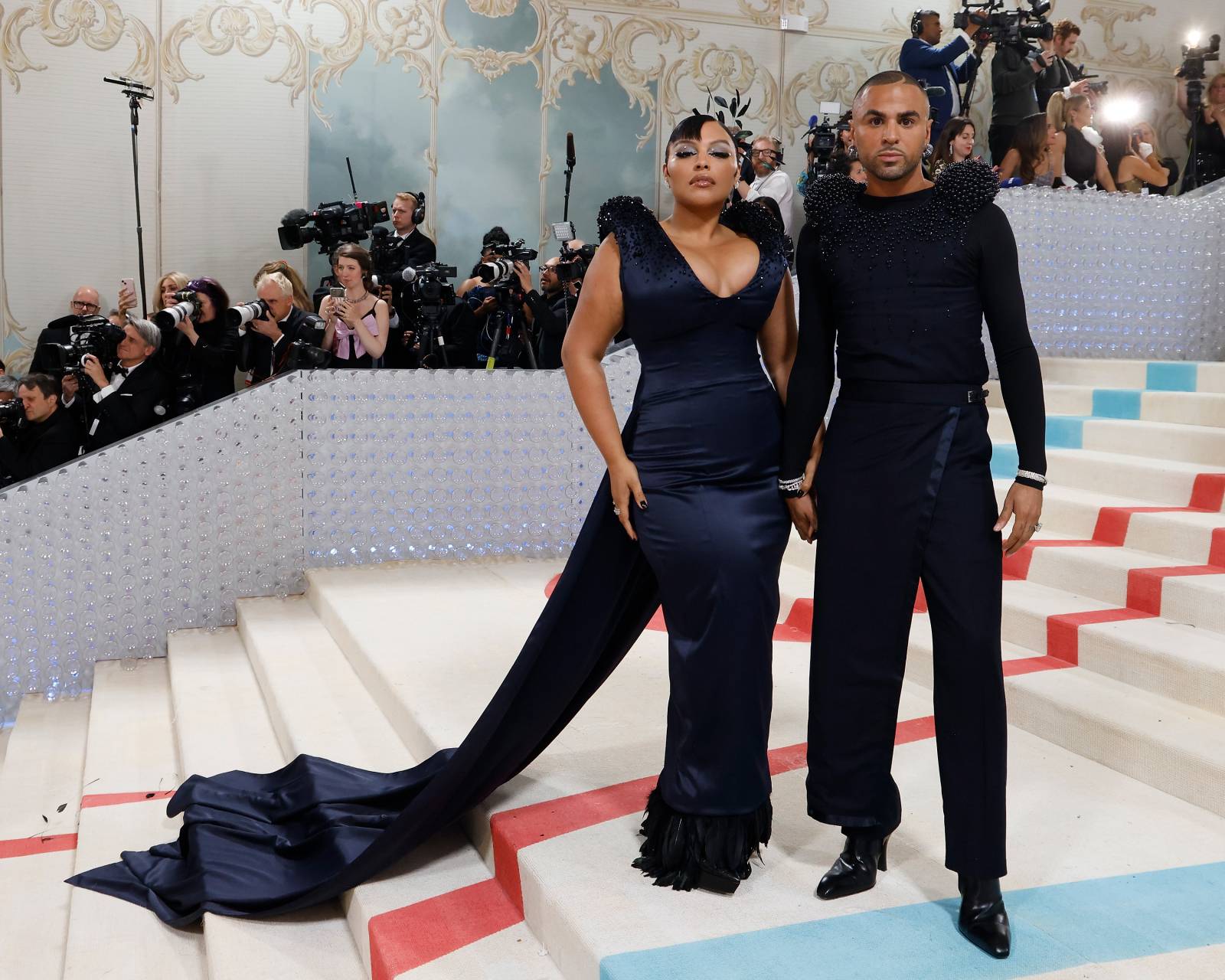 Paloma Elsesser w sukni Luar na MET Gali 2023 (Fot. Getty Images)