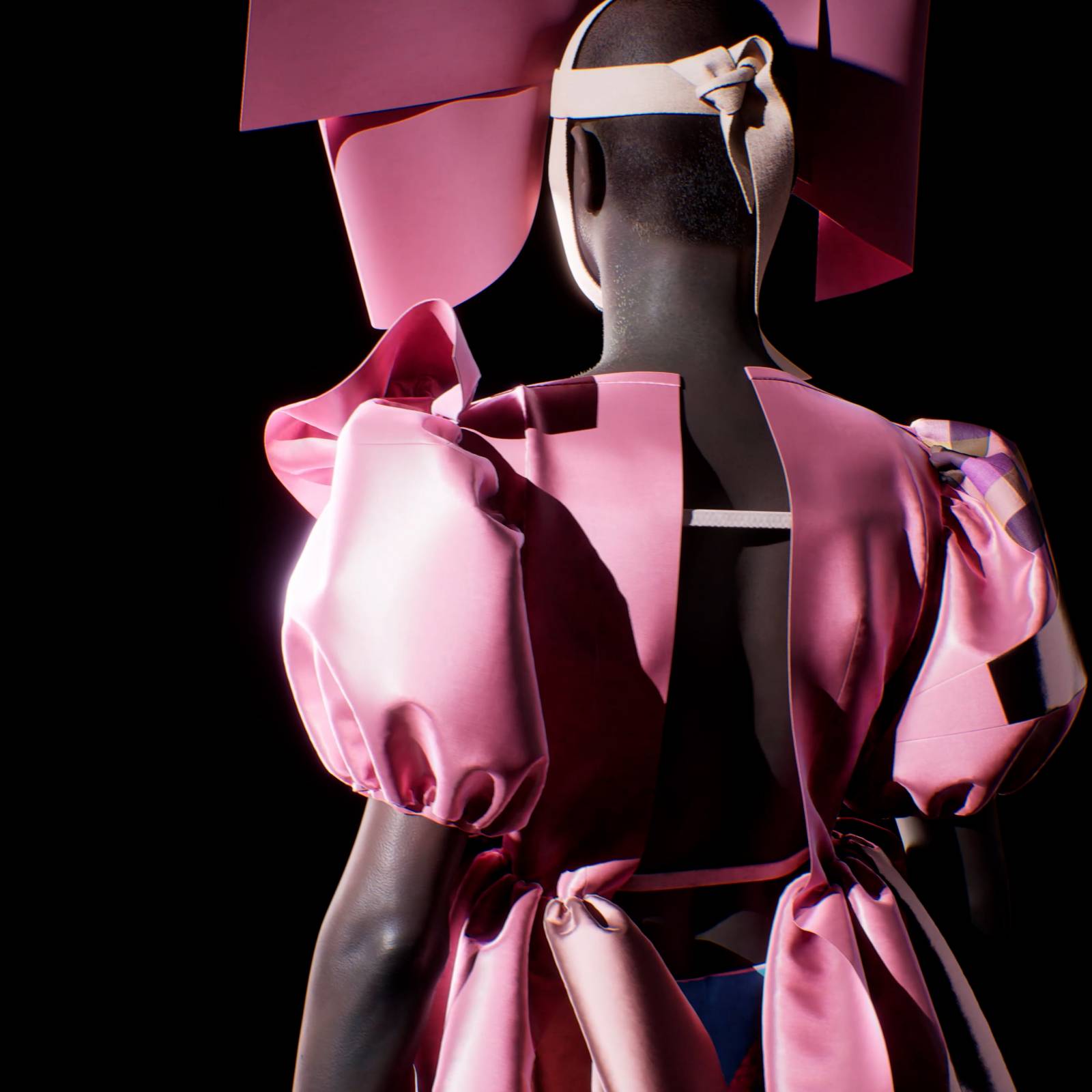 Louise Gray, wiosna-lato 2019, Look 22.