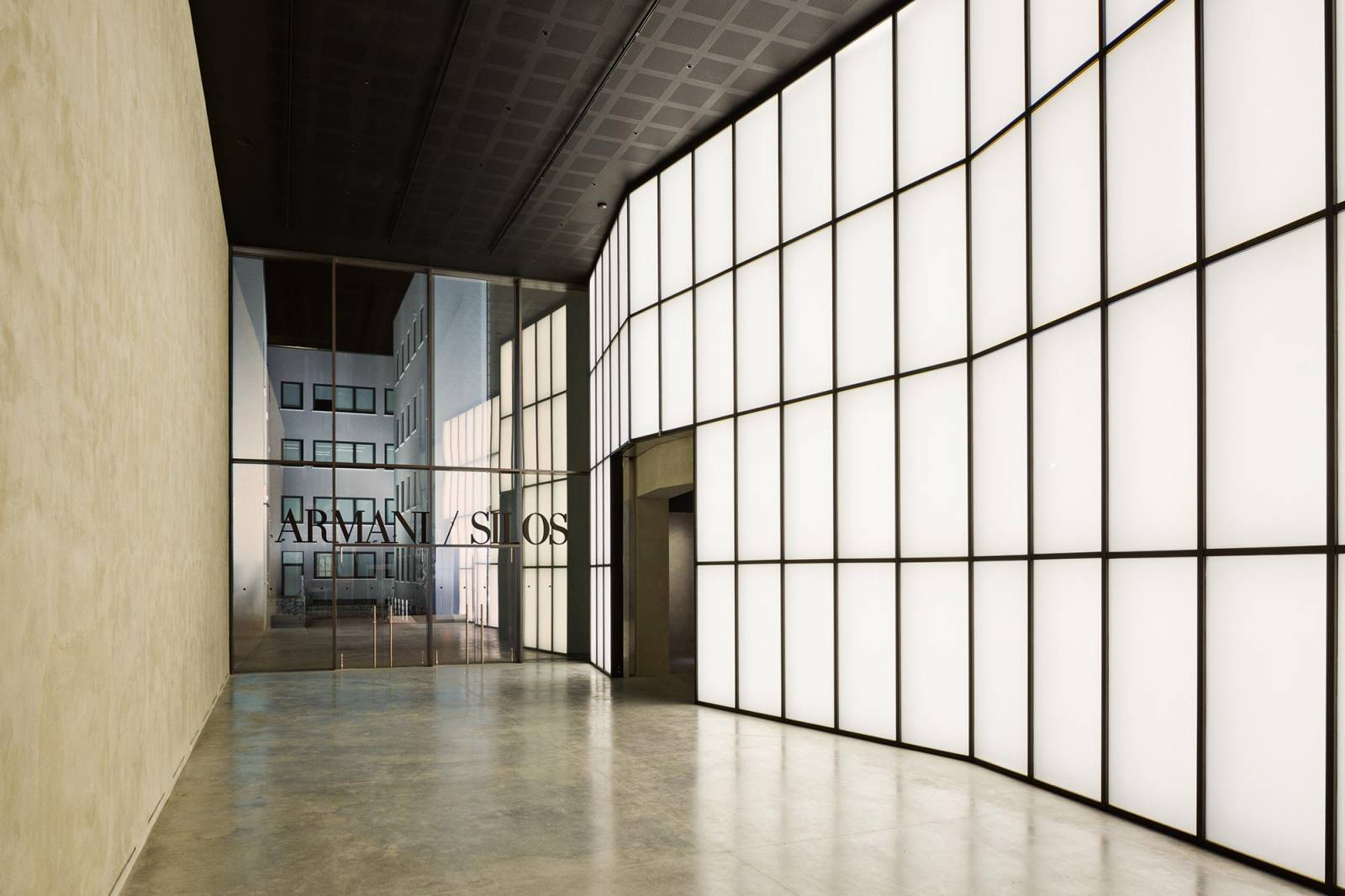 Armani Silos, jedno z wejść (Fot. Dzieki uprzejmości Giorgio Armani)