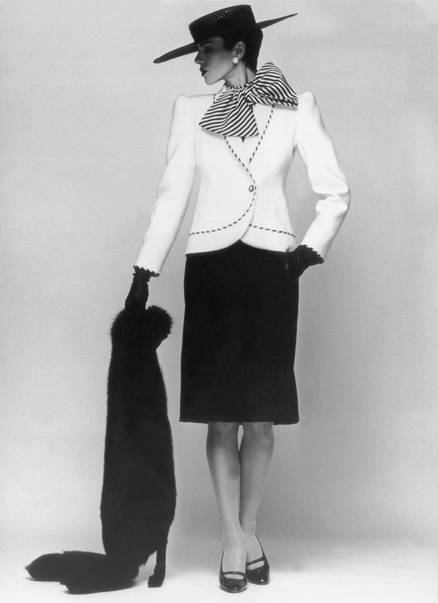 Balmain wiosna-lato 1983 (Fot. Hulton Archive/Getty Images)