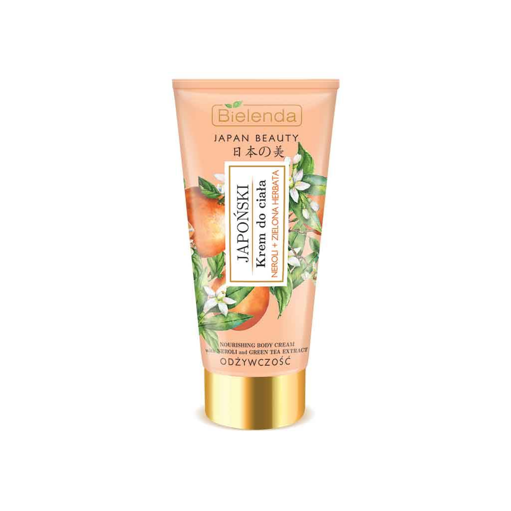 Krem do ciała neroli + zielona herbata z linii Bielenda Japan Beauty