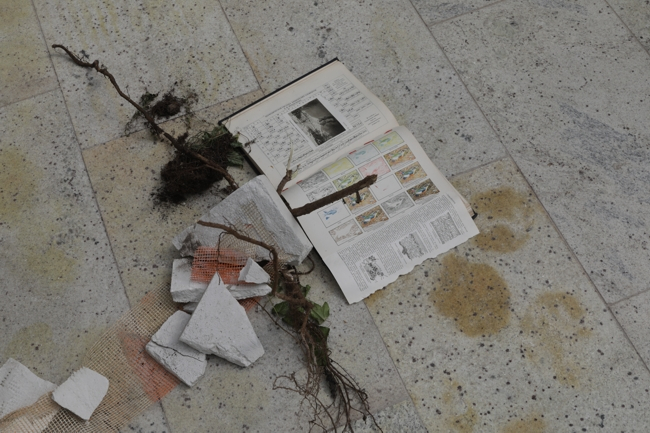 Praca Weroniki Zalewskiej na Triennale Młodych. Utrwalenie, kuratorzy: Lia Dostlieva i Andrii Dostliev (Fot. Materiały artystki)