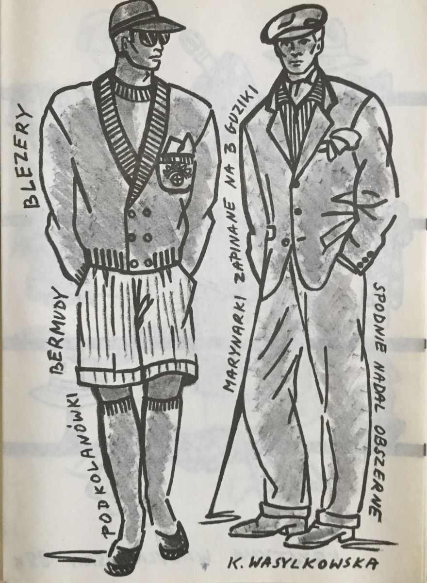 Moda Polska wiosna/lato 1989 / Archiwum Jerzego Antkowiaka w zbiorach Centralnego Muzeum Włókiennictwa w Łodzi