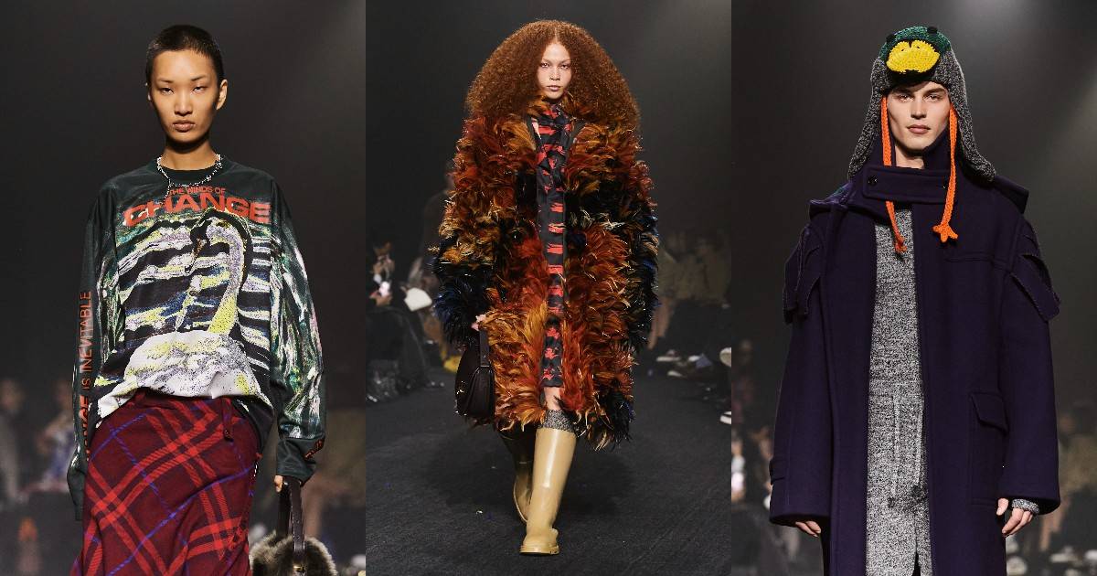 Burberry jesień-zima 2023 (Fot. Spotlight. Launchmetrics / Agencja FREE)