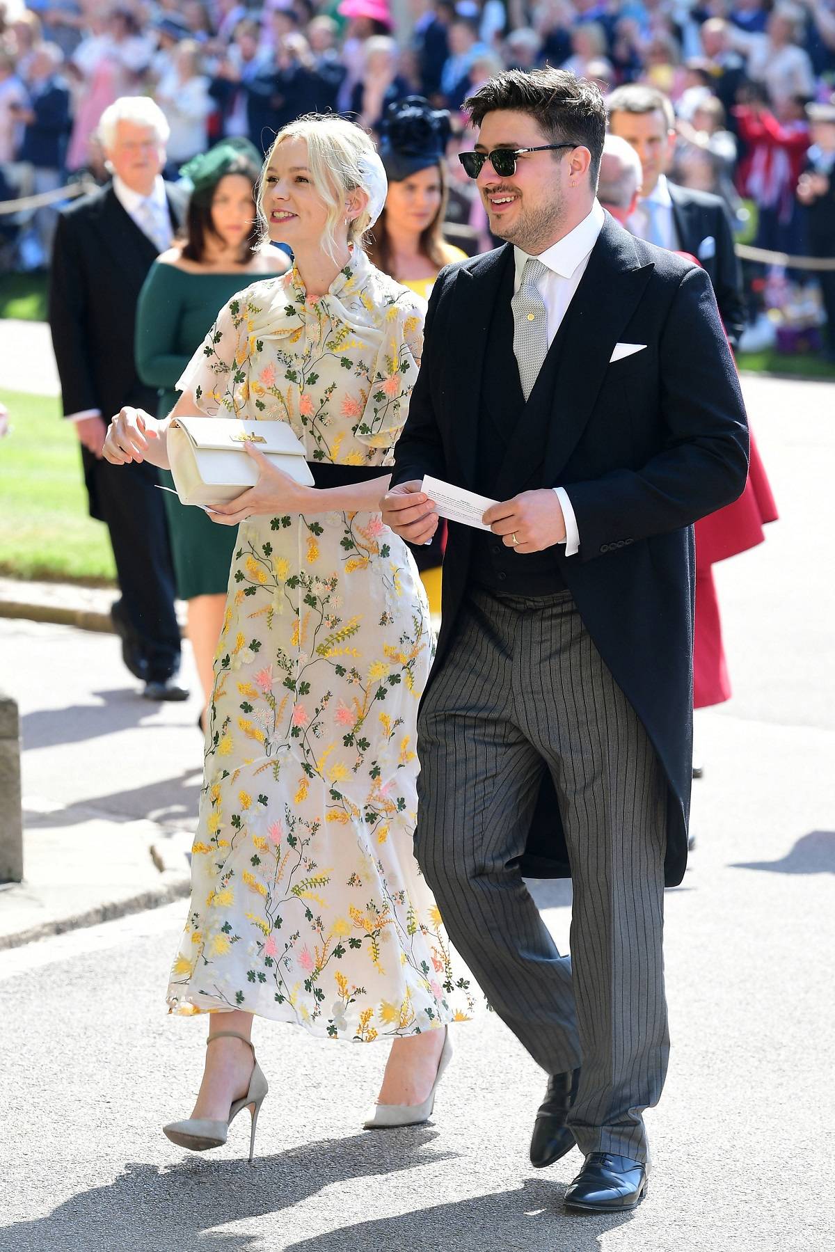 Carey Mulligan z mężem Marcusem Mumfordem (Fot. Getty Images)