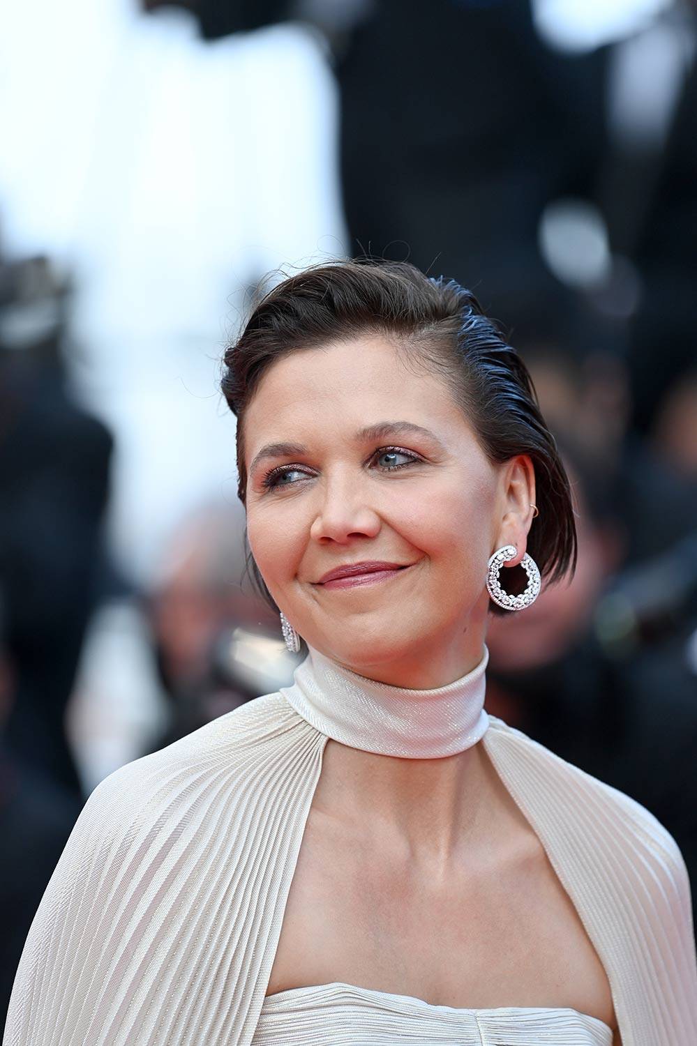 Maggie Gyllenhaa w biżuterii Chopard (Fot. Materiały prasowe)