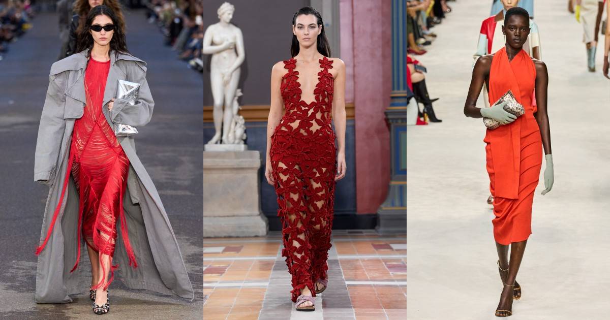 Attico, Valentino, Fendi (Fot. Spotlight. Launchmetrics / Agencja FREE)