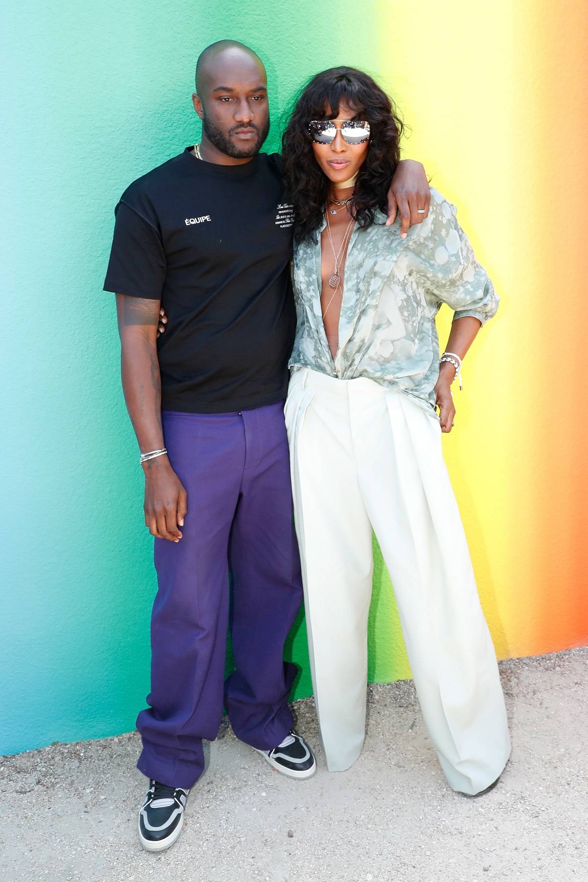 Virgil Ablog i Naomi Campbell