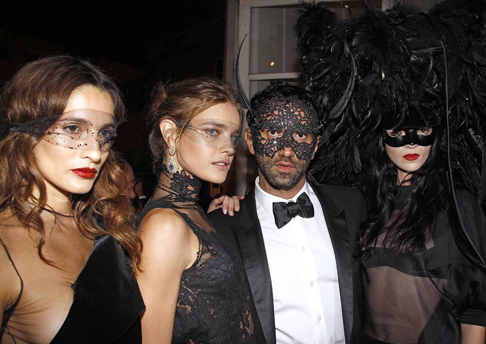 Astrid Munoz, Natalia Vodianova, Riccardo Tisci i Maria Carla