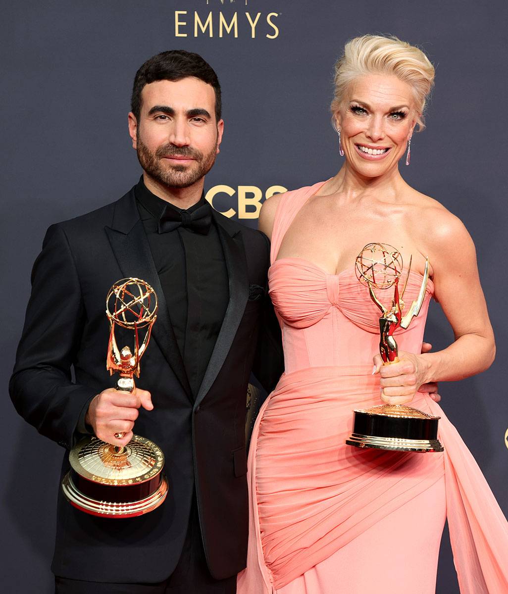 Brett Goldstein i Hannah Waddingham (Fot. Getty Images)