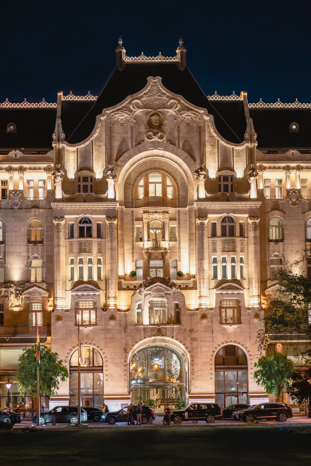 Pałac Gresham został zbudowany jako symbol Budapesztu.