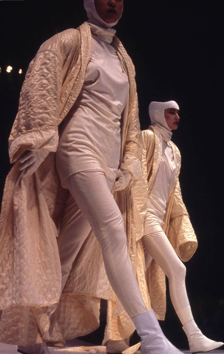 Pokaz kolekcji „LHiver des Anges” Thierry’ego Muglera, 1984 Fot. Dzięki uprzejmości domu mody Mugler