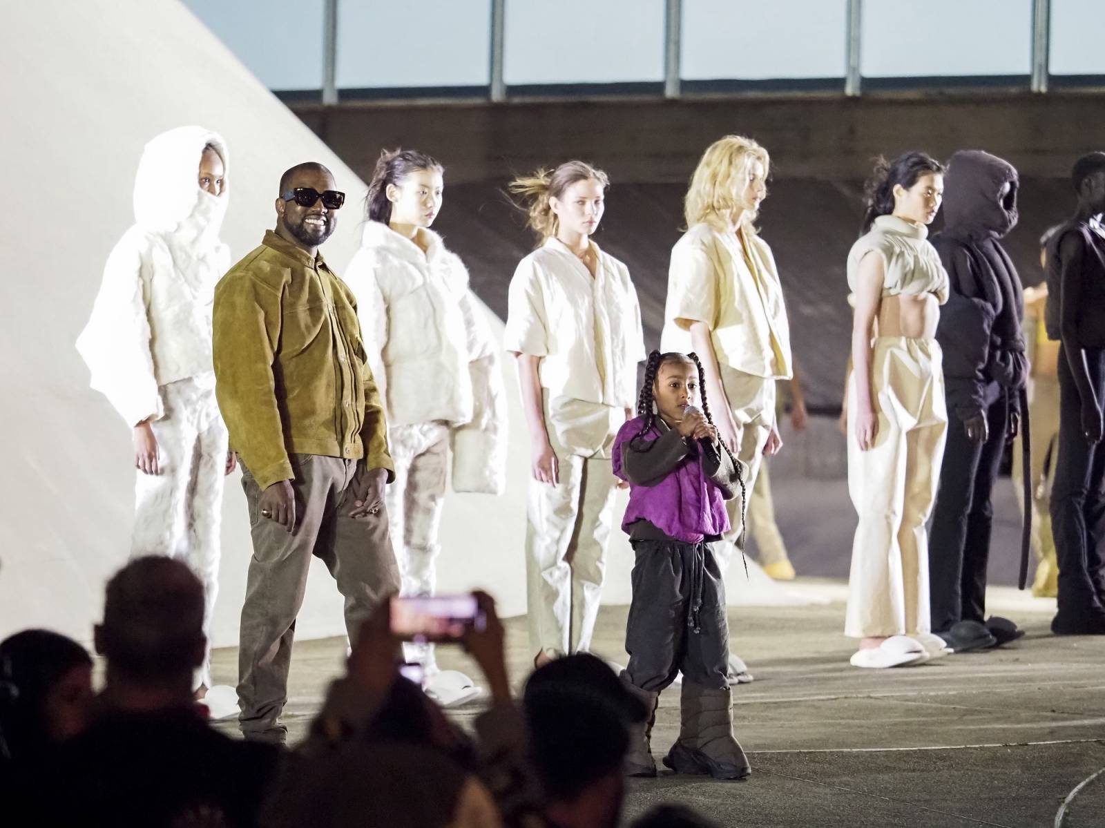 Kanye West i North West