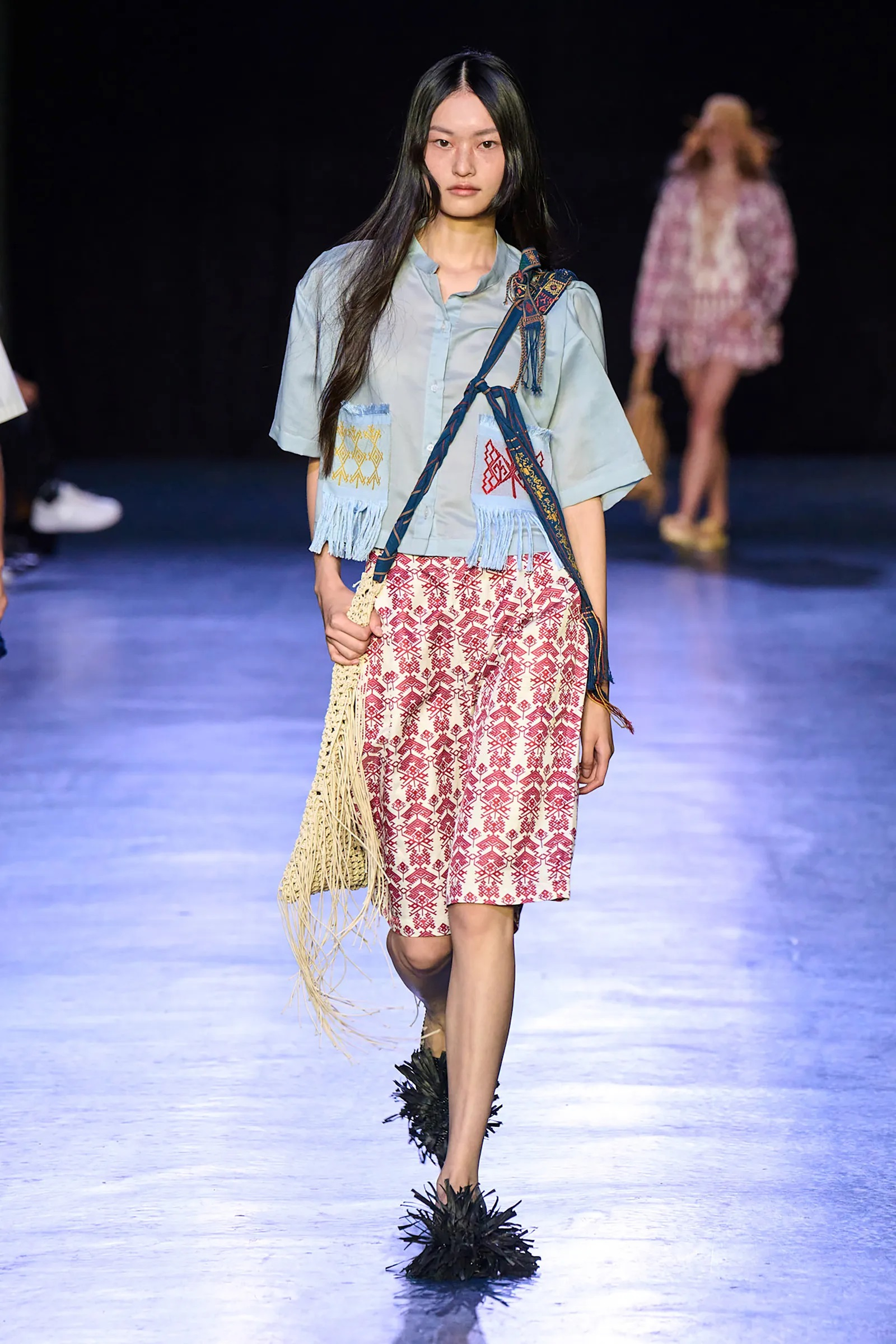 Vivienne Tam wiosna-lato 2025 (Fot. Spotlight. Launchmetrics )