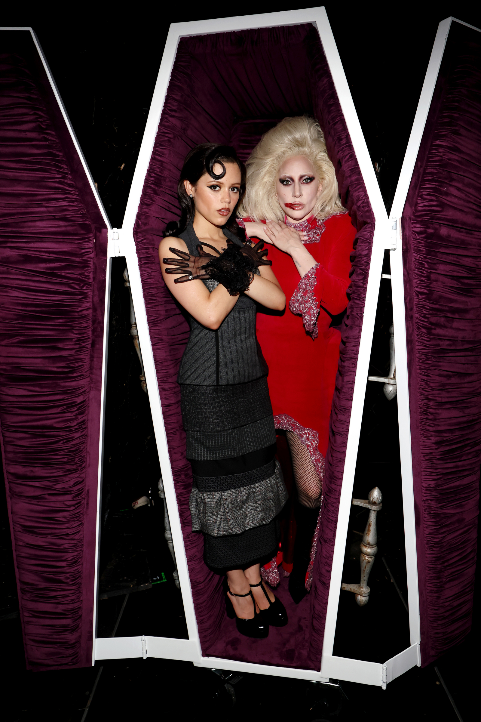 Jenna Ortega i Lady Gaga. (Fot. materiały prasowe)