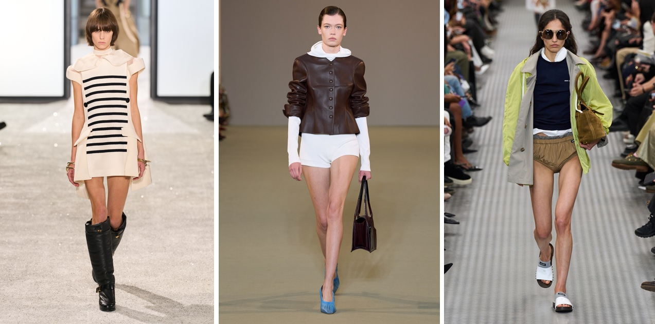 Sacai, Del Core, Miu Miu / Fot. Spotlight. Launchmetrics