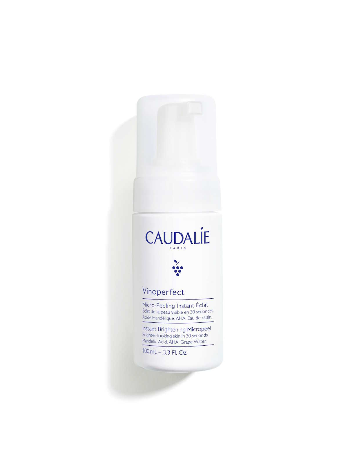 Rozjaśniająca pianka mikropeelingująca Vinoperfect Caudalie.