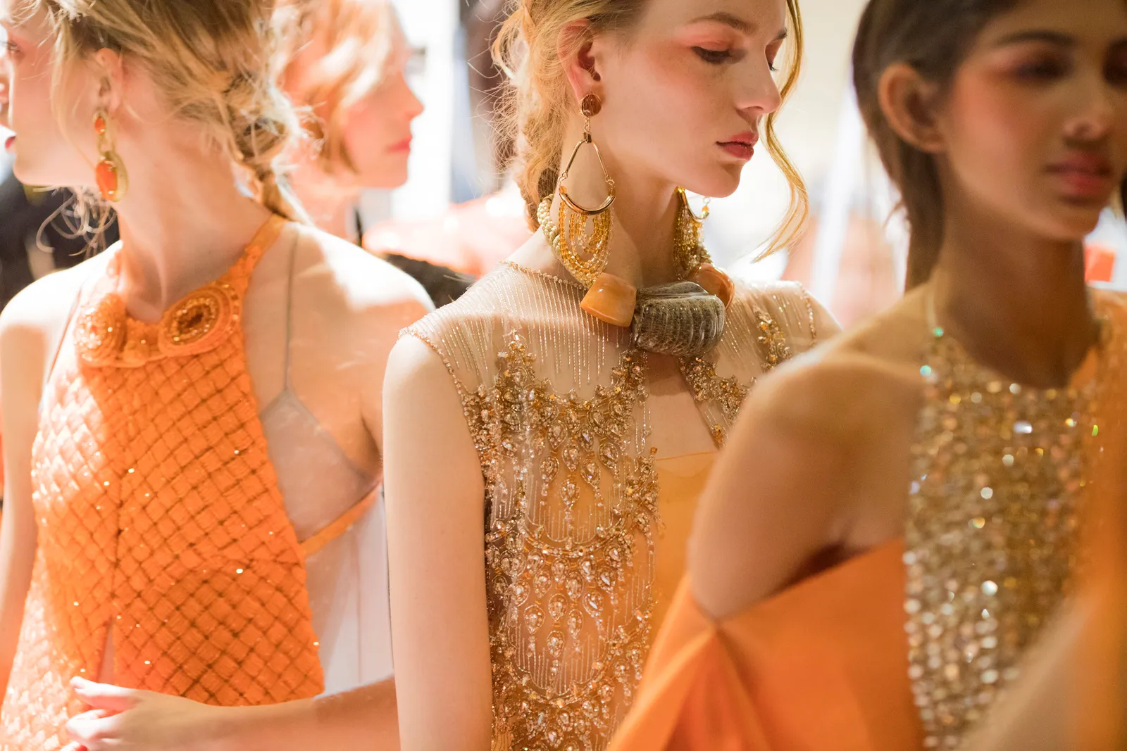 Za kulisami Armani Privé haute couture show 2017 (Fot. Kevin Tachman/ dzięki uprzejmości Giorgia Armaniego)