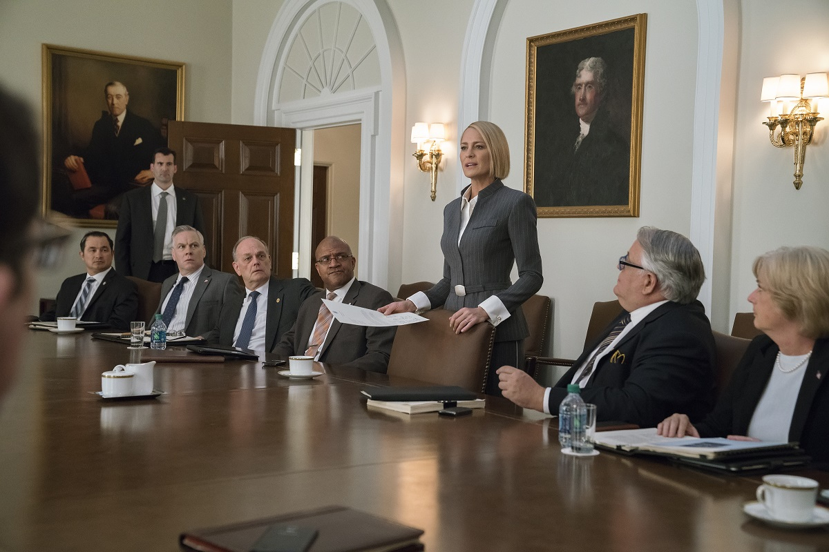 Kadr z szóstego sezonu House of Cards (Fot. materiały prasowe Netflix)
