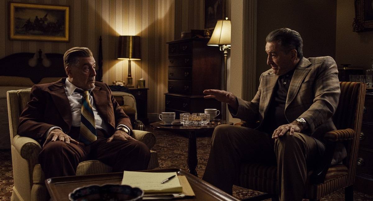 Kadr z filmu Irlandczyk