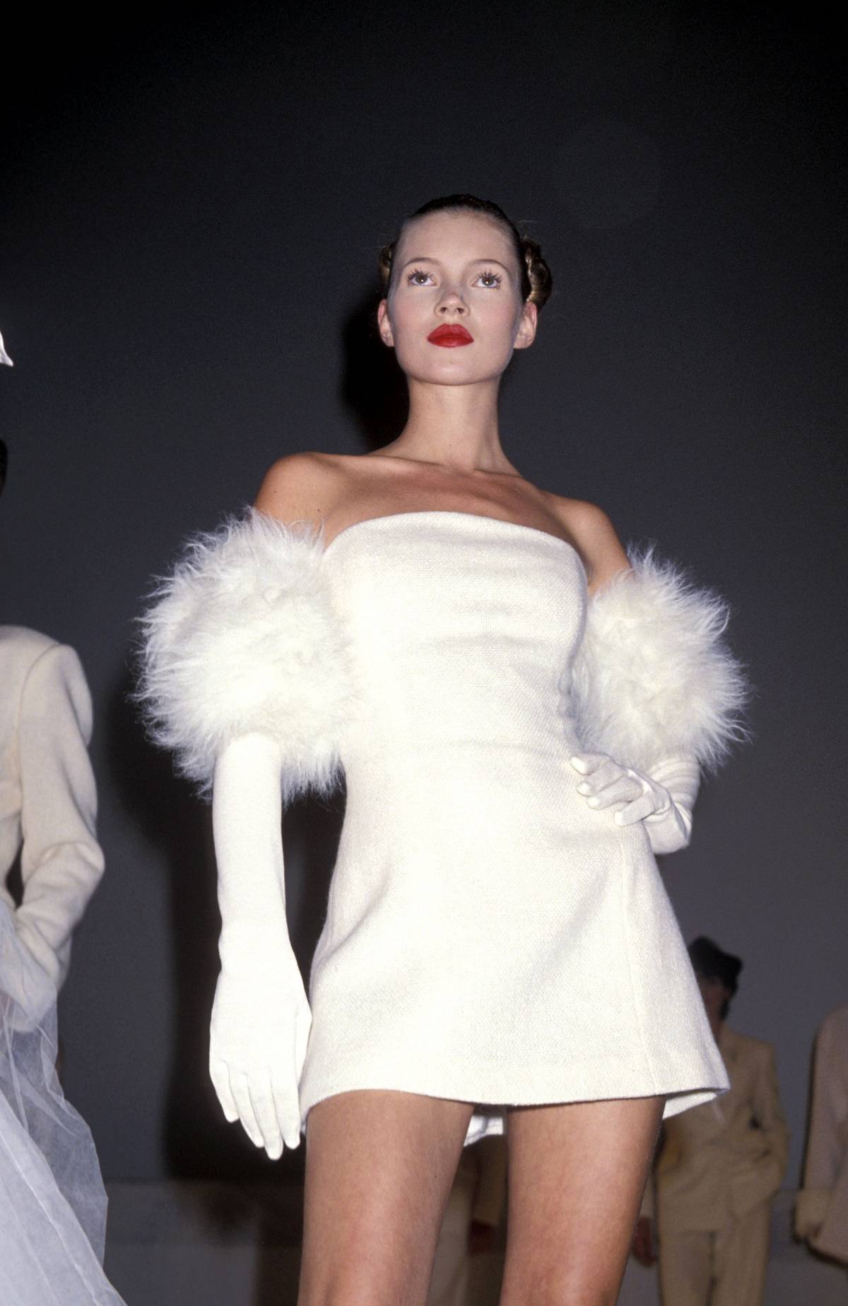 Kate Moss na pokazie Isaaca Mizrahiego w 1994 roku