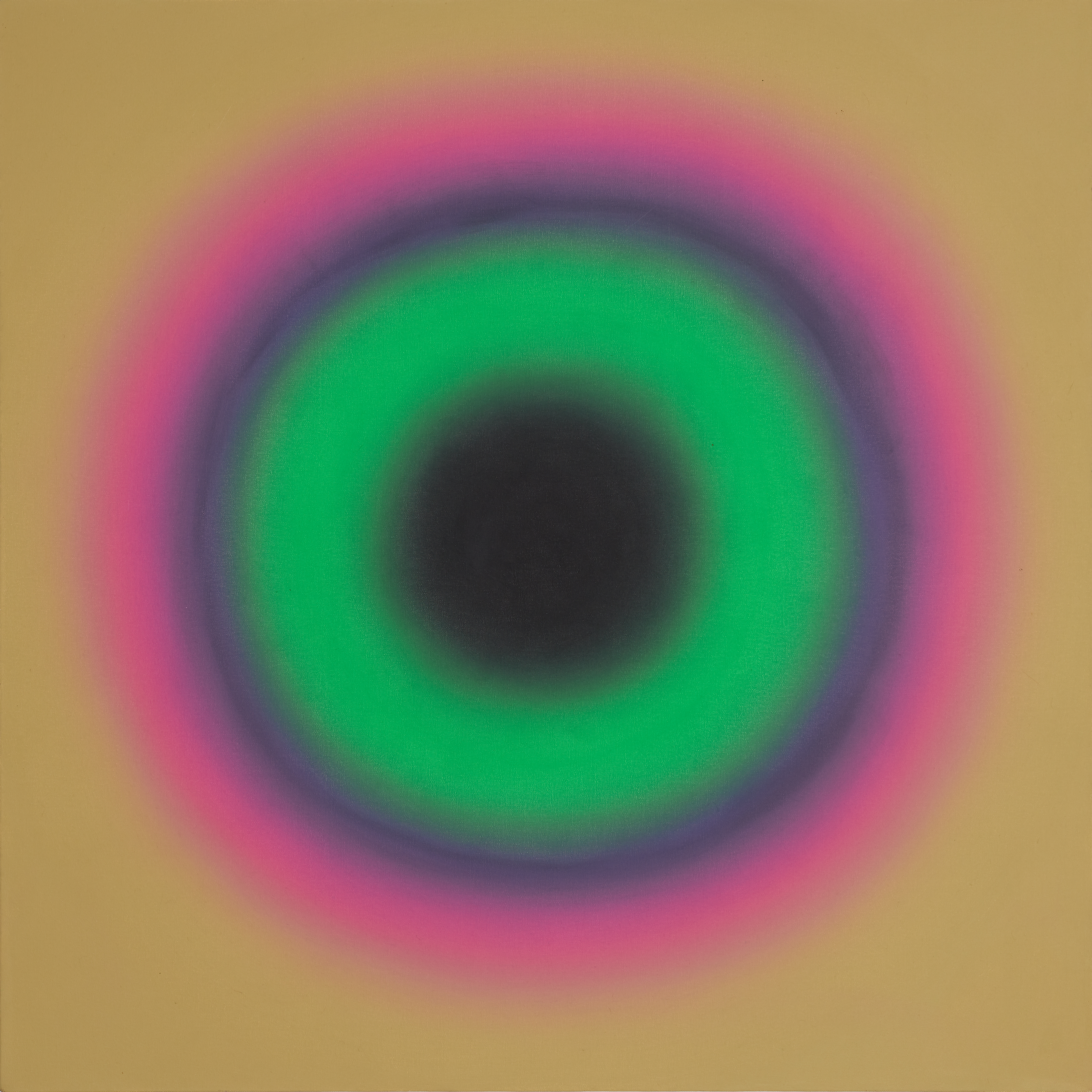Wojciech Fangor, SM35, 1973, olej na płótnie (Fot. GNYP Gallery Antwerp)