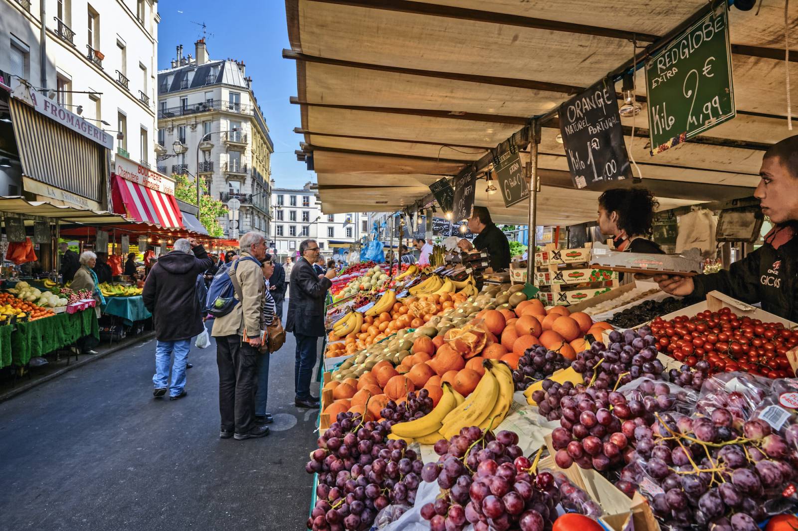 Marché, czyli miejski targ w Paryżu