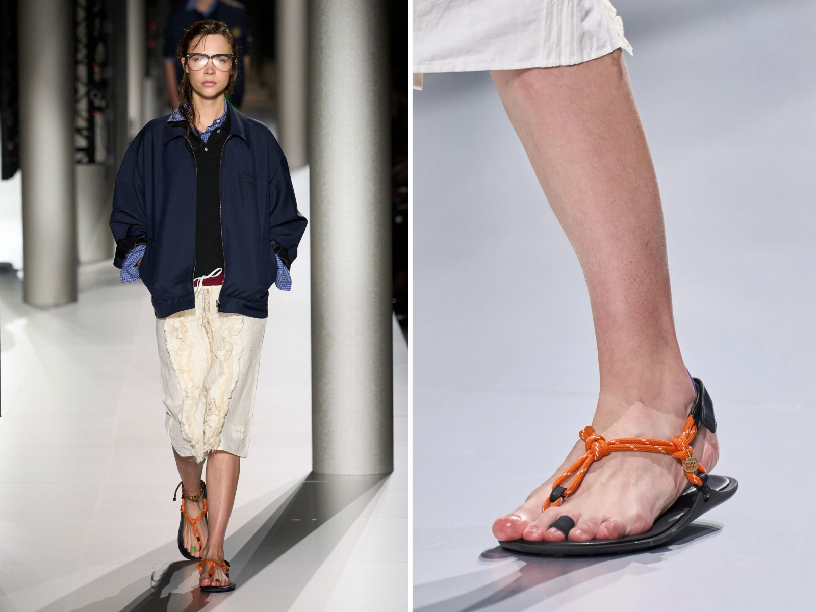Miu Miu wiosna-lato 2024. (Fot. Spotlight. Launchmetrics)