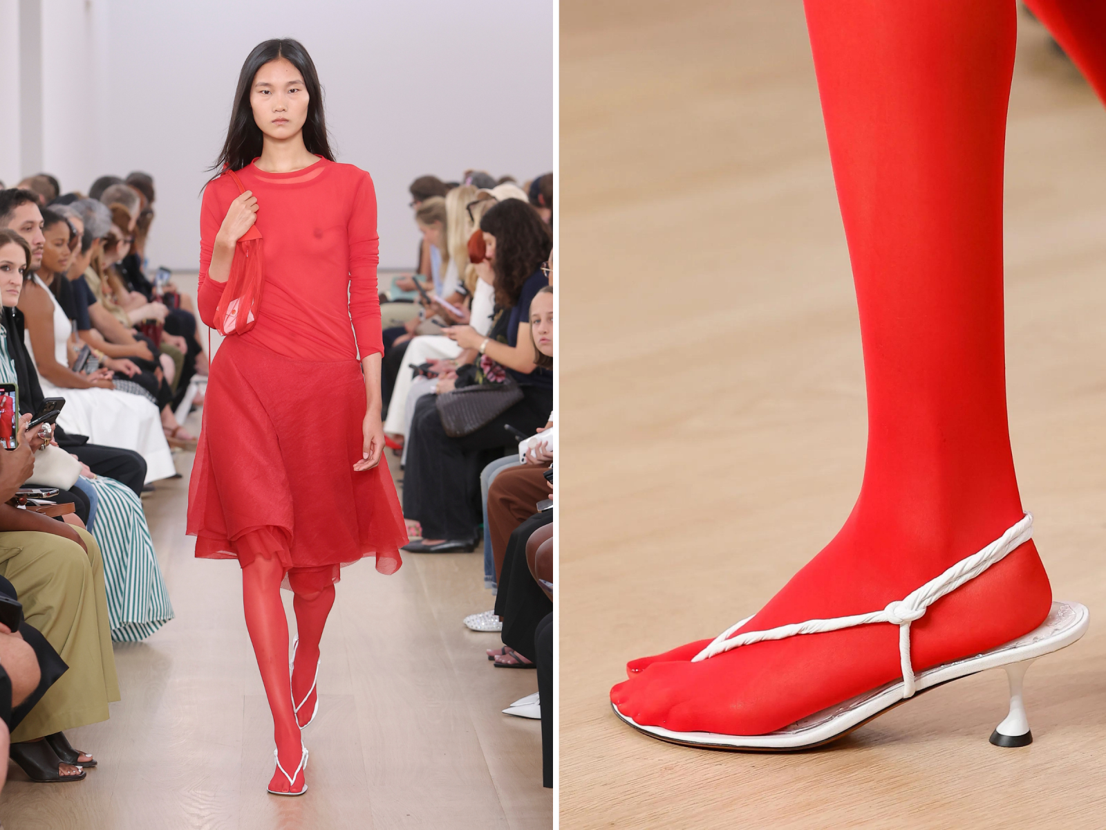Proenza Schouler wiosna-lato 2024. (Fot. Spotlight. Launchmetrics)