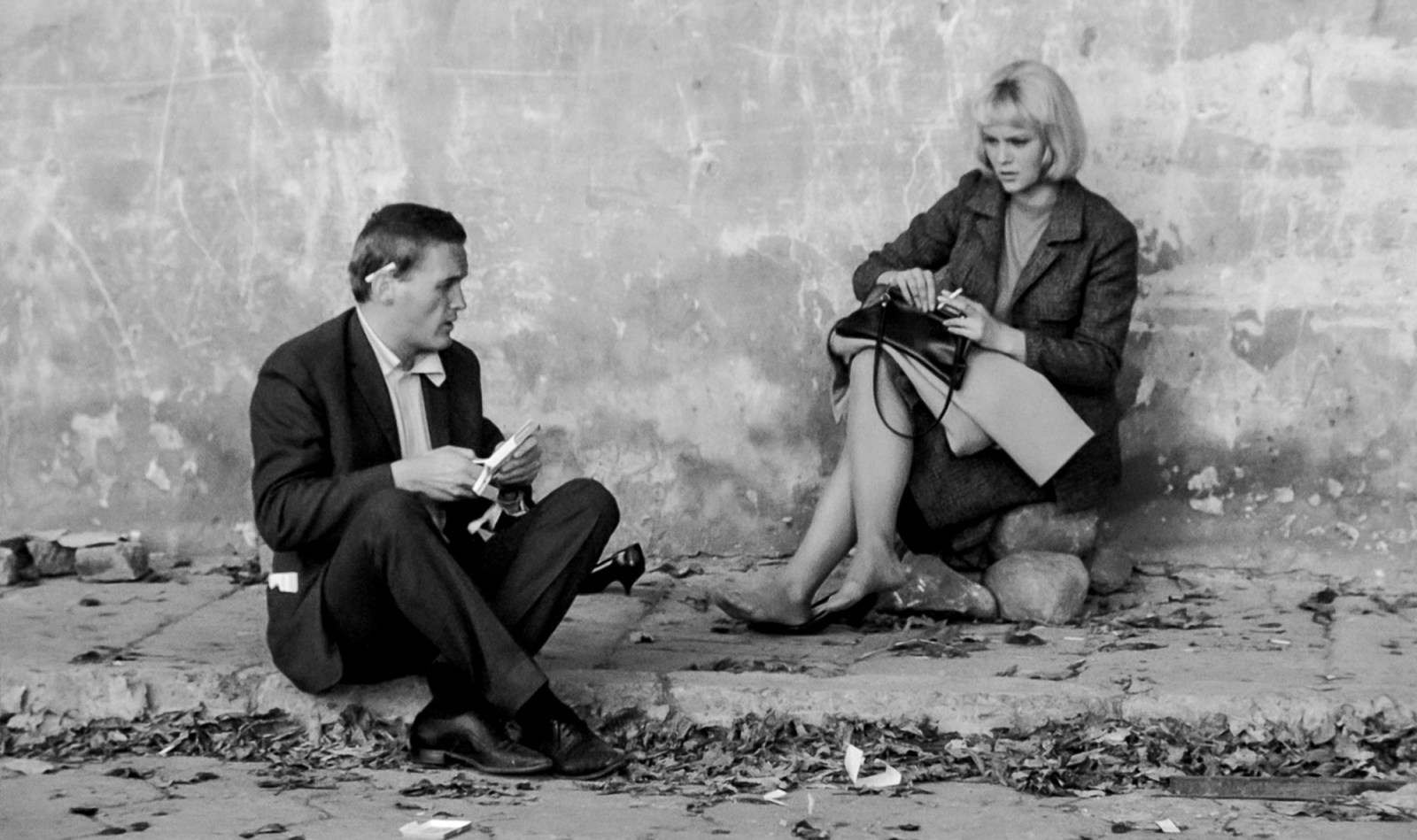 Kadr z filmu „Walkower”, reż. Jerzy Skolimowski, 1965.