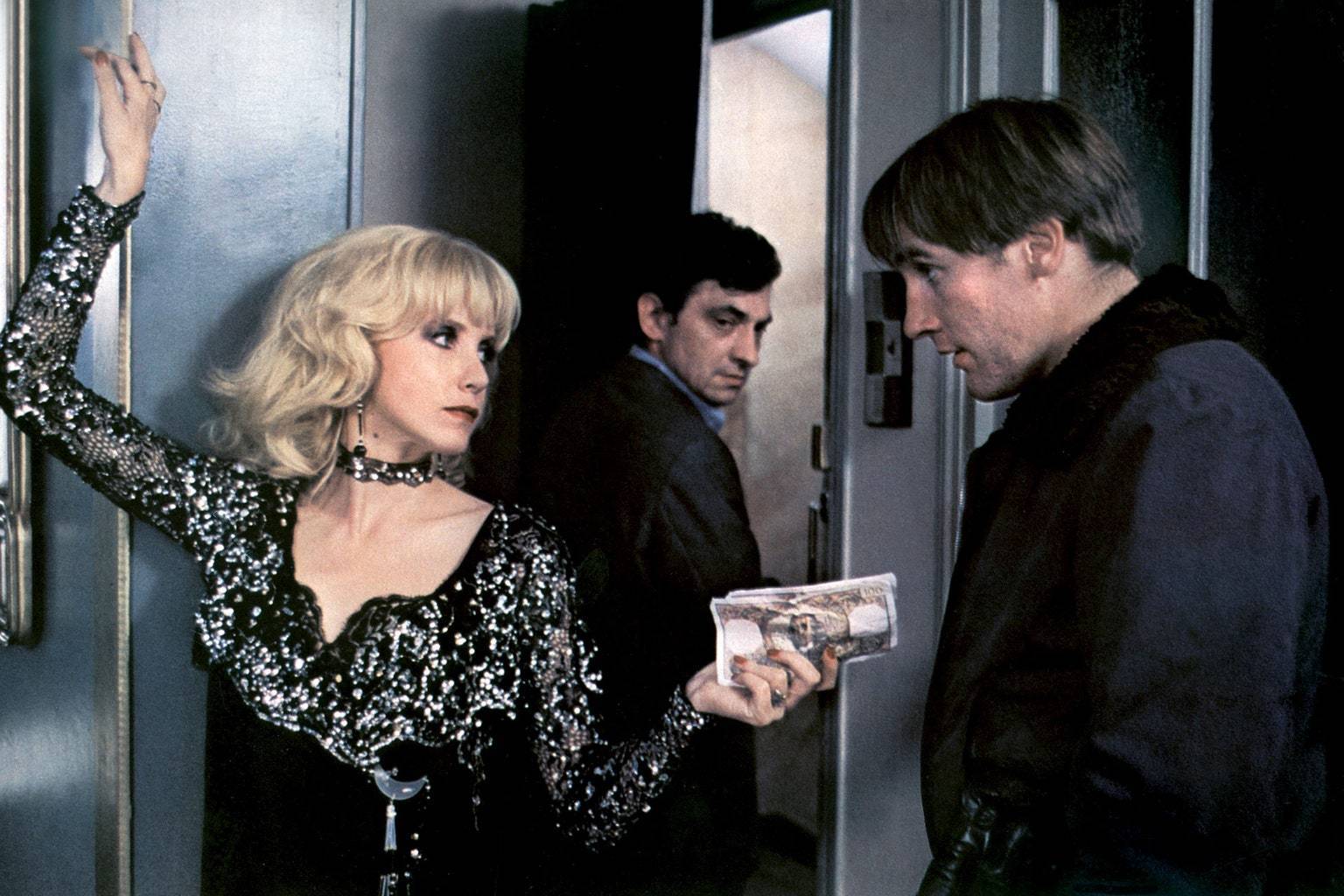 Bulle Ogier w kostiumie Chloé projektu Karla Lagerfelda, „Maîtresse, 1975 r. (Fot. © Collection Christophel / Rnb © Les films du losange)