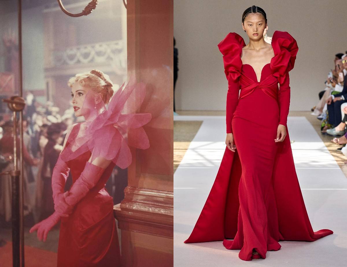 Zsa Zsa Gabor w „Moulin Rouge” , Elie Saab / Getty Images, ImaxTree