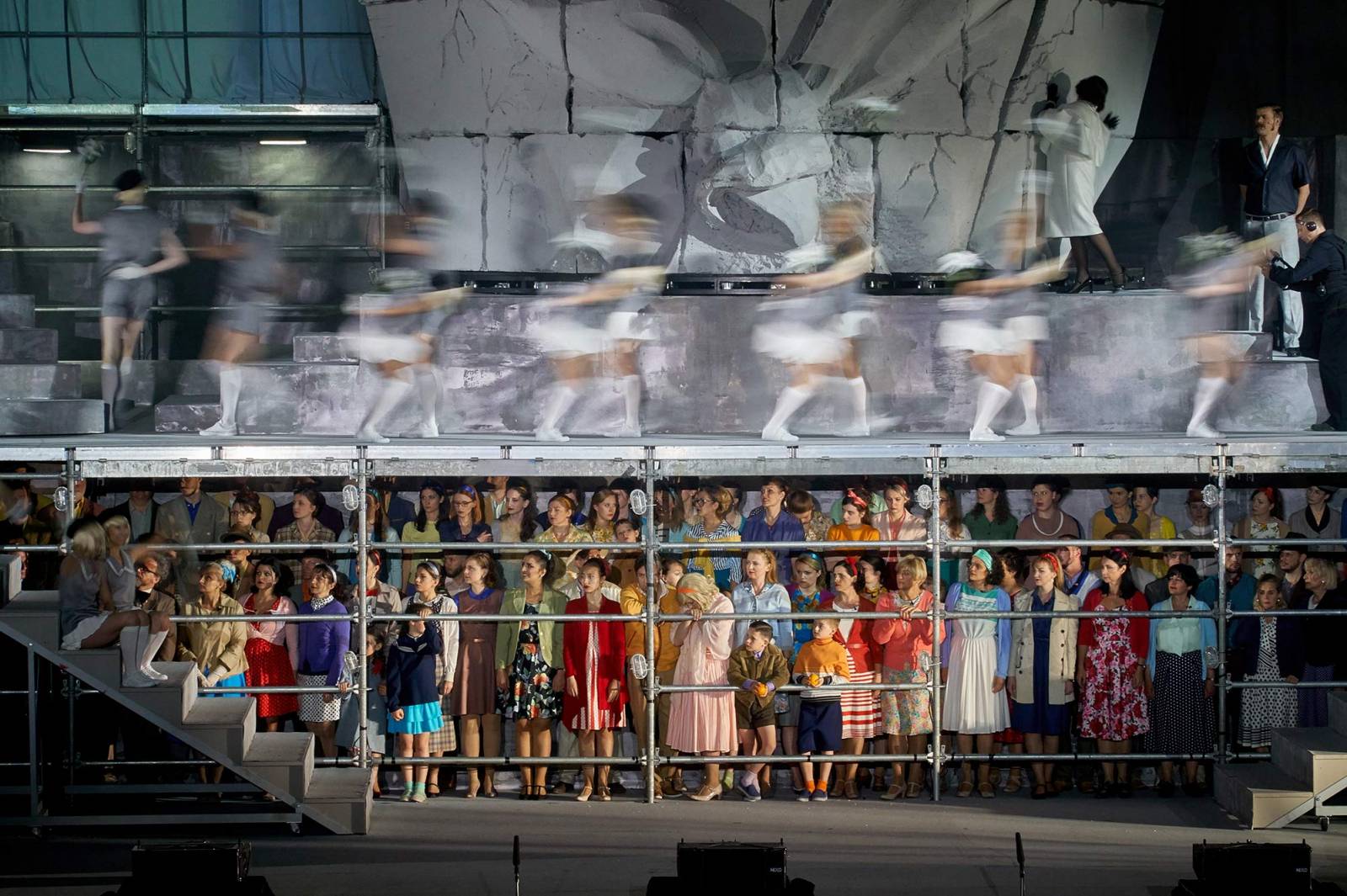 „Nabucco” (2018), Opera Wrocławska (Fot. Eriks Bozis)