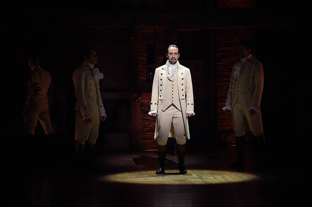 Lin Manuel Miranda jako Alexander Hamilton