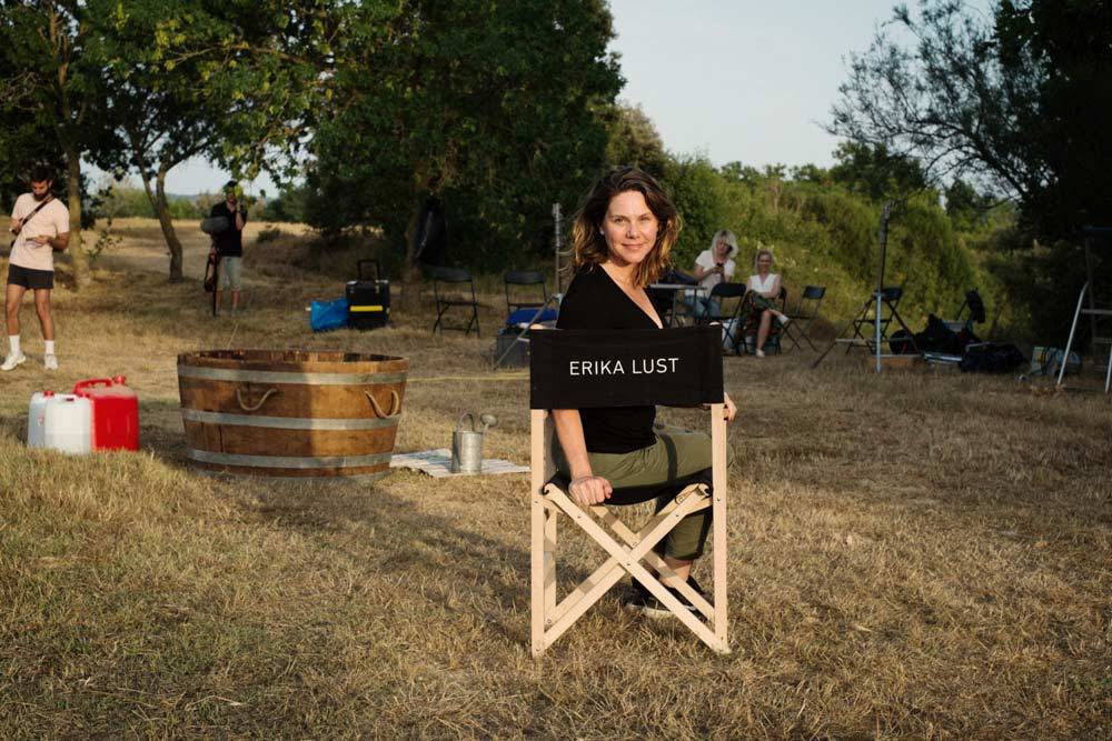 Erika Lust na planie filmowym (Fot. dzięki uprzejmości reżyserki)