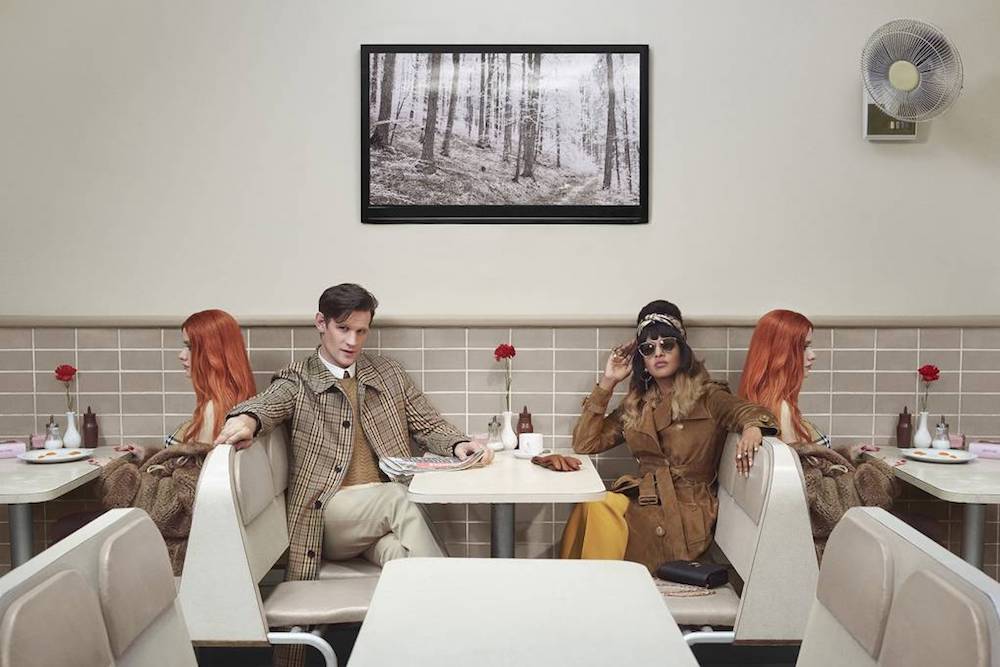 Matt Smith i M.I.A. w kampanii Burberry (Fot. materiały prasowe)