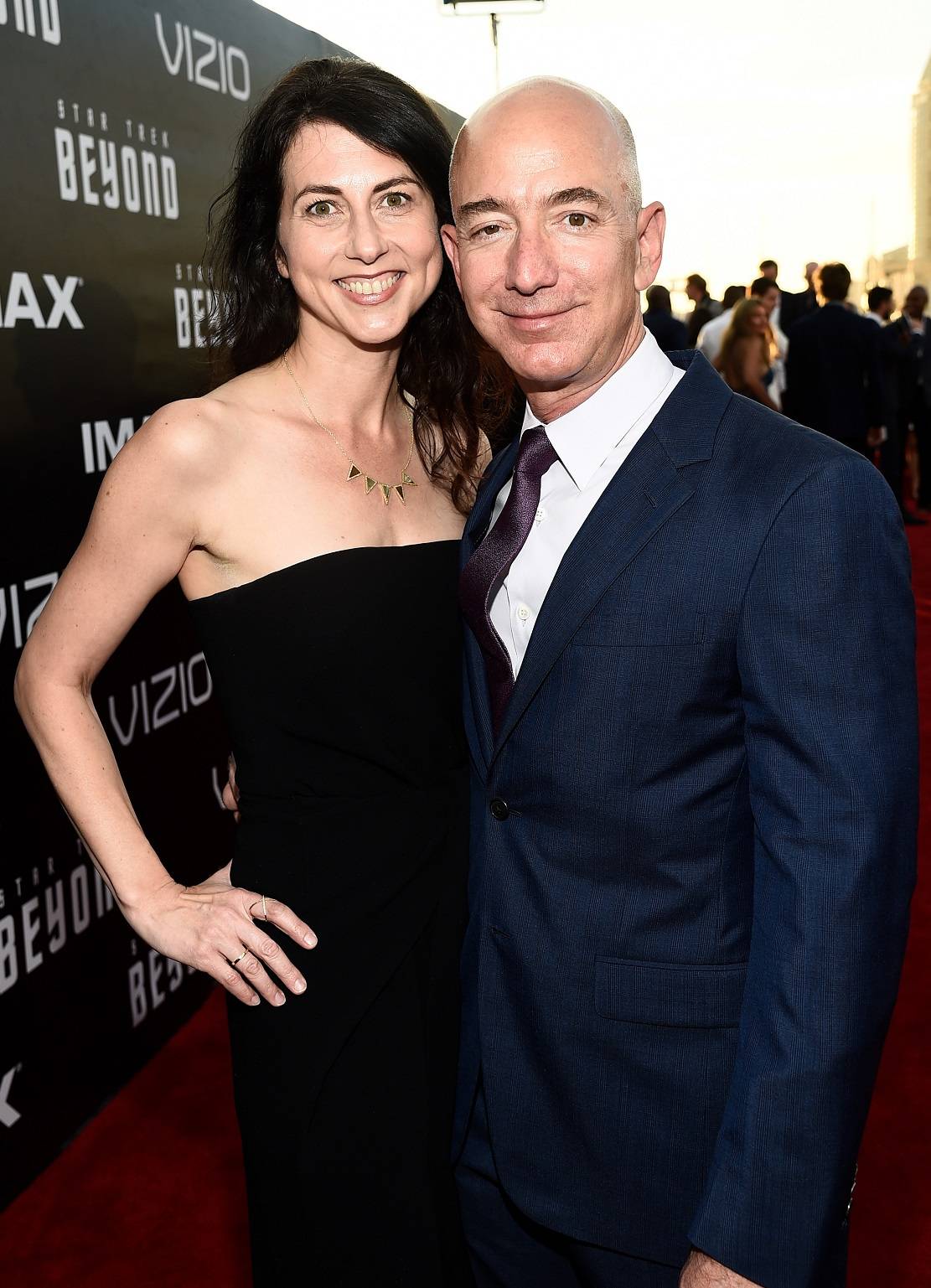 Jeff Bezos i MacKenzie Bezos w 2016 roku
