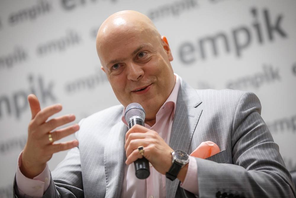 Marek Krajewski (Fot. Michał Woźniak/East News)