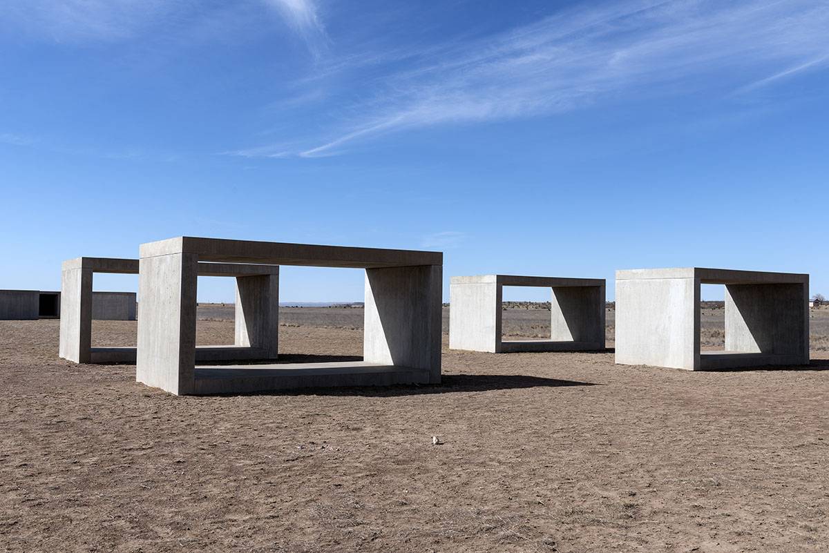 dzieła Donalda Judda w Chinati Foundation, Marfa (Fot. Getty Images)
