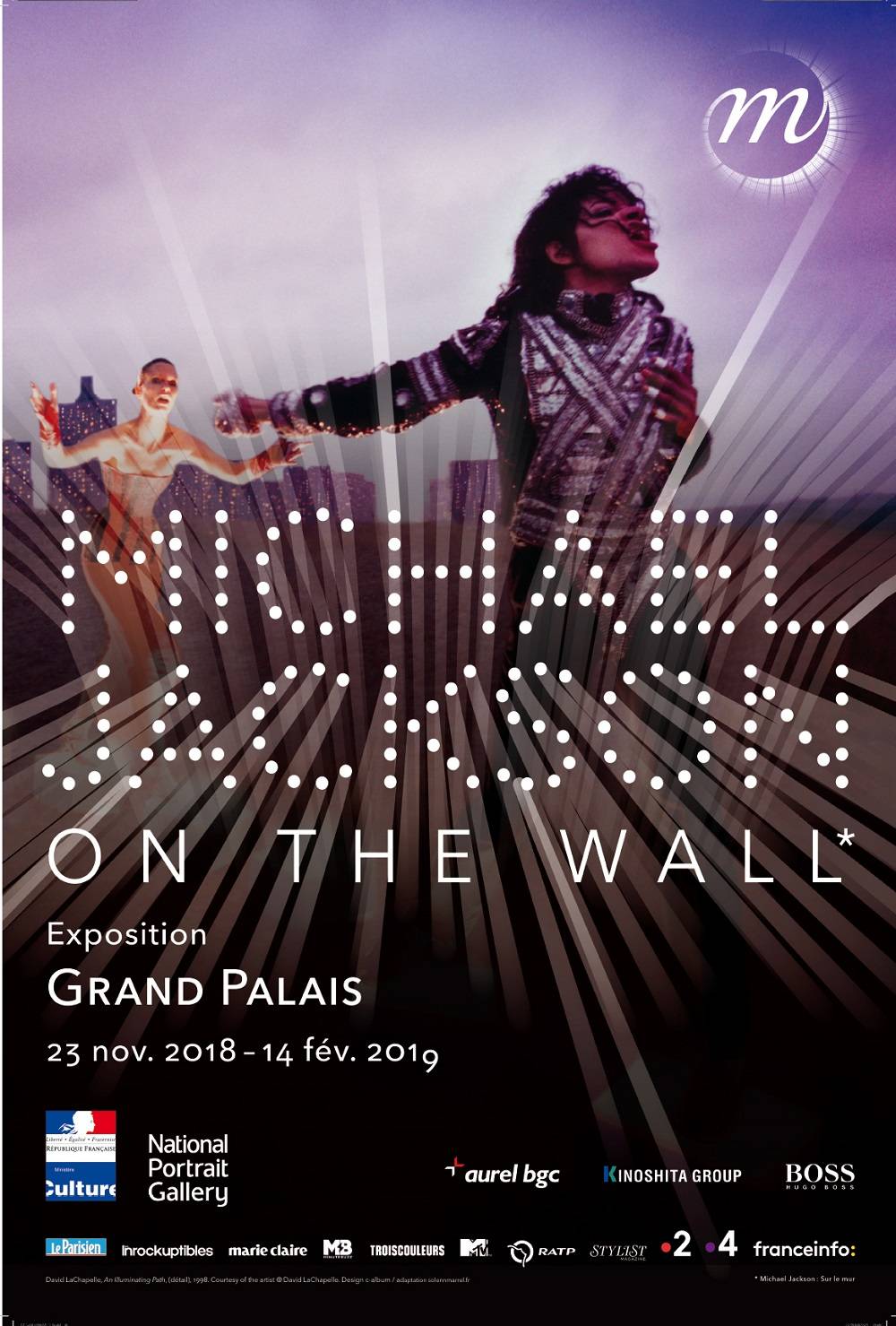 Plakat wystawy Michael Jackson: On the wall