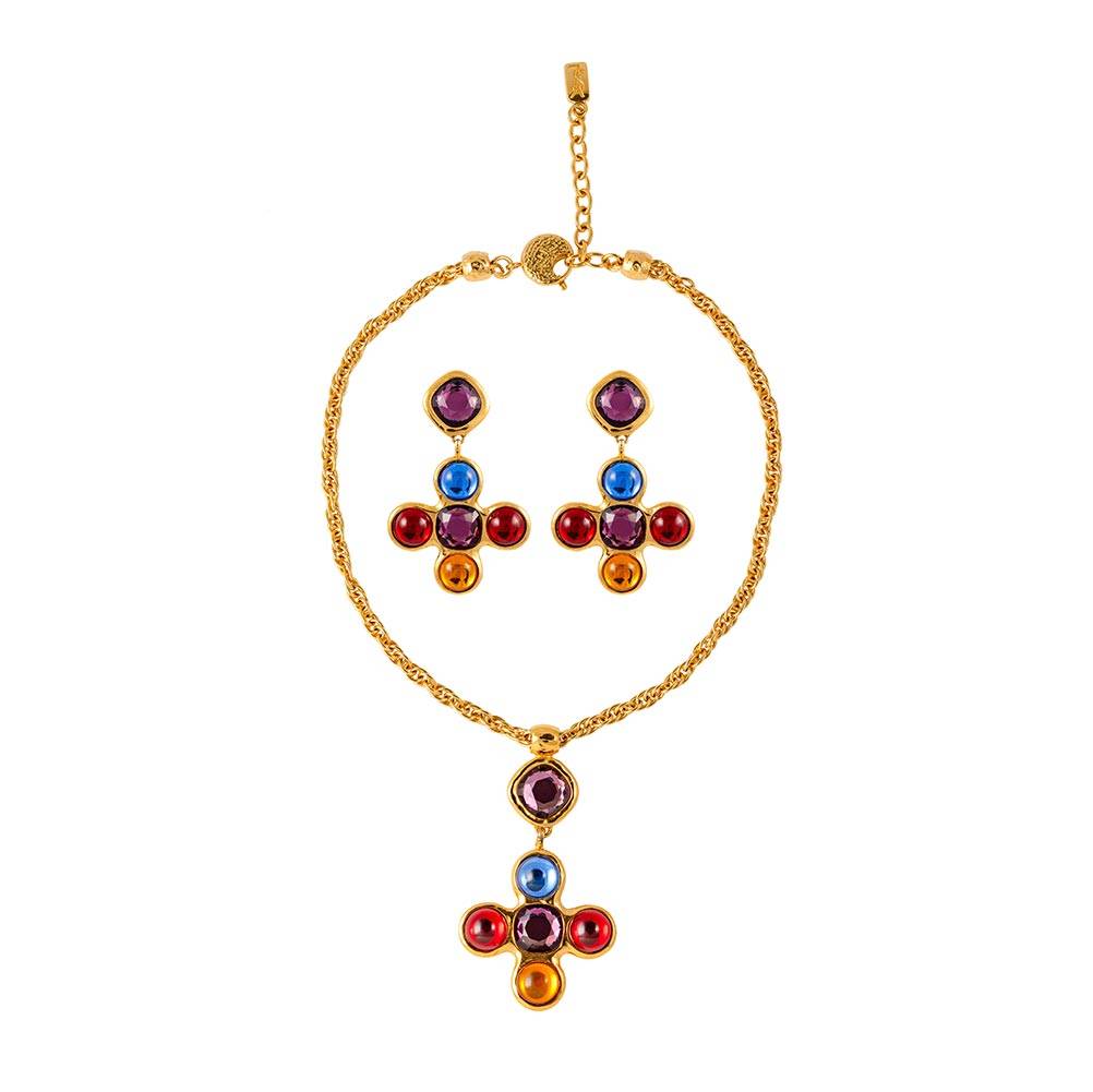 Komplet YSL, lata 80. (Fot. 4Element London)