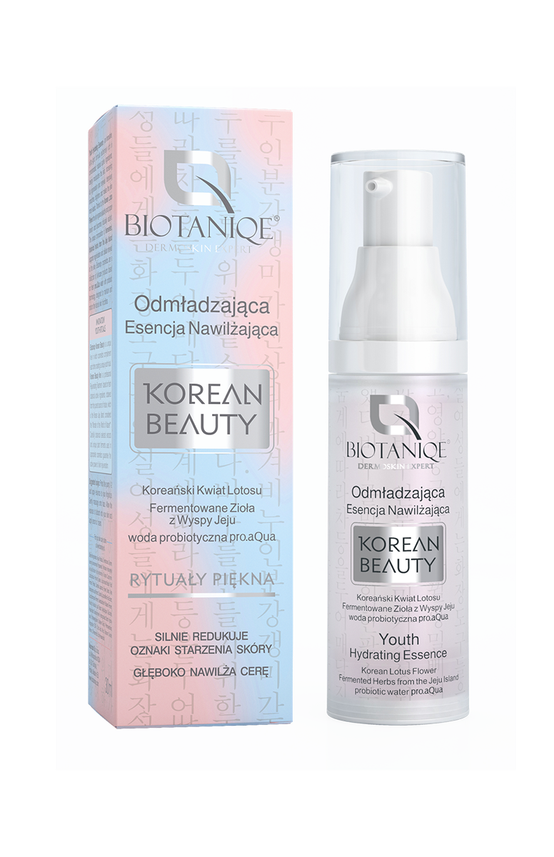 Biotaniqe Korean Beauty Odmładzająca Esencja Nawilżająca (Fot. Materiały prasowe)