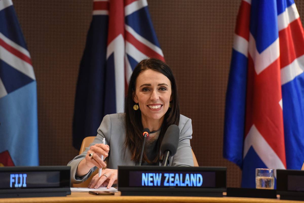 Jacinda Ardern (Fot. Stephanie Keith/Getty Images)