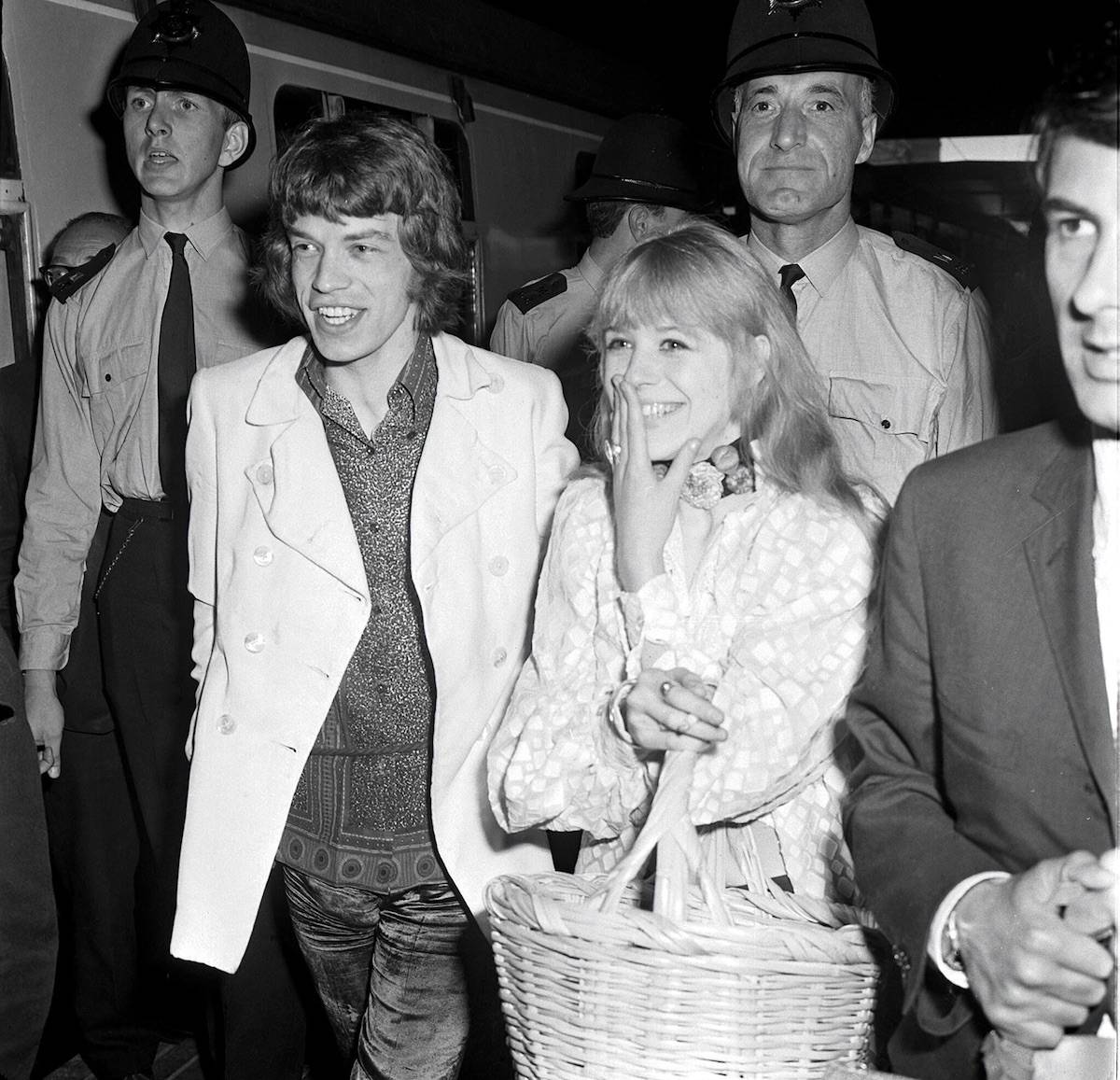 Mick Jagger i Marianne Faithfull (Fot. East News)